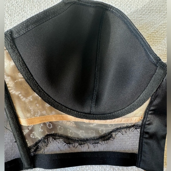 VICTORIA’S SECRET | CORSET BRA | BUSTIER | WIRED | BLACK | LACE | PUSH-UP | 34DD - Picture 8 of 11